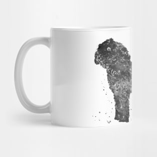 Cavapoo Dog black and white Mug